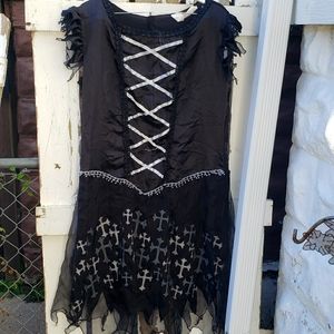 Plus Size Goth Chic Halloween Costume